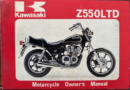 Kawasaki z550 owner s - z550-c1, owner‘s